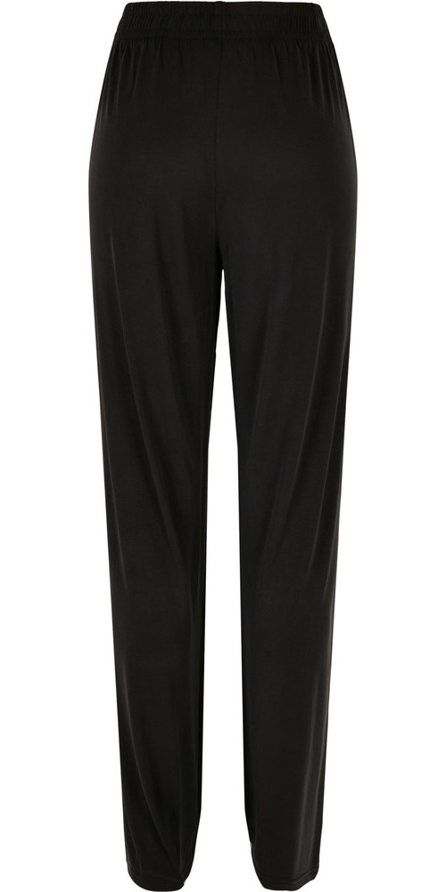 UrbanClassicsDamenLadiesModalWideLegPantsBlack