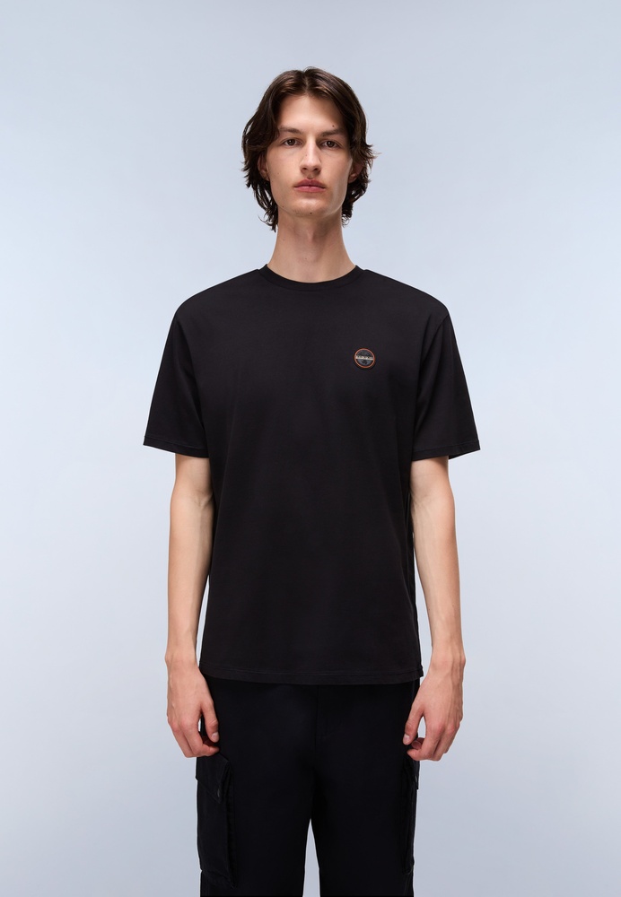 NapapijriT-ShirtS-BadgeSs1NP0A8949BlackBeauty-XS
