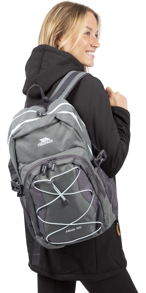 TrespassRucksckeAlbus-CasualBackpackCarbon