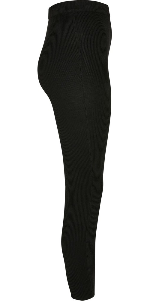UrbanClassicsDamenLadiesRibKnitLeggingsBlack