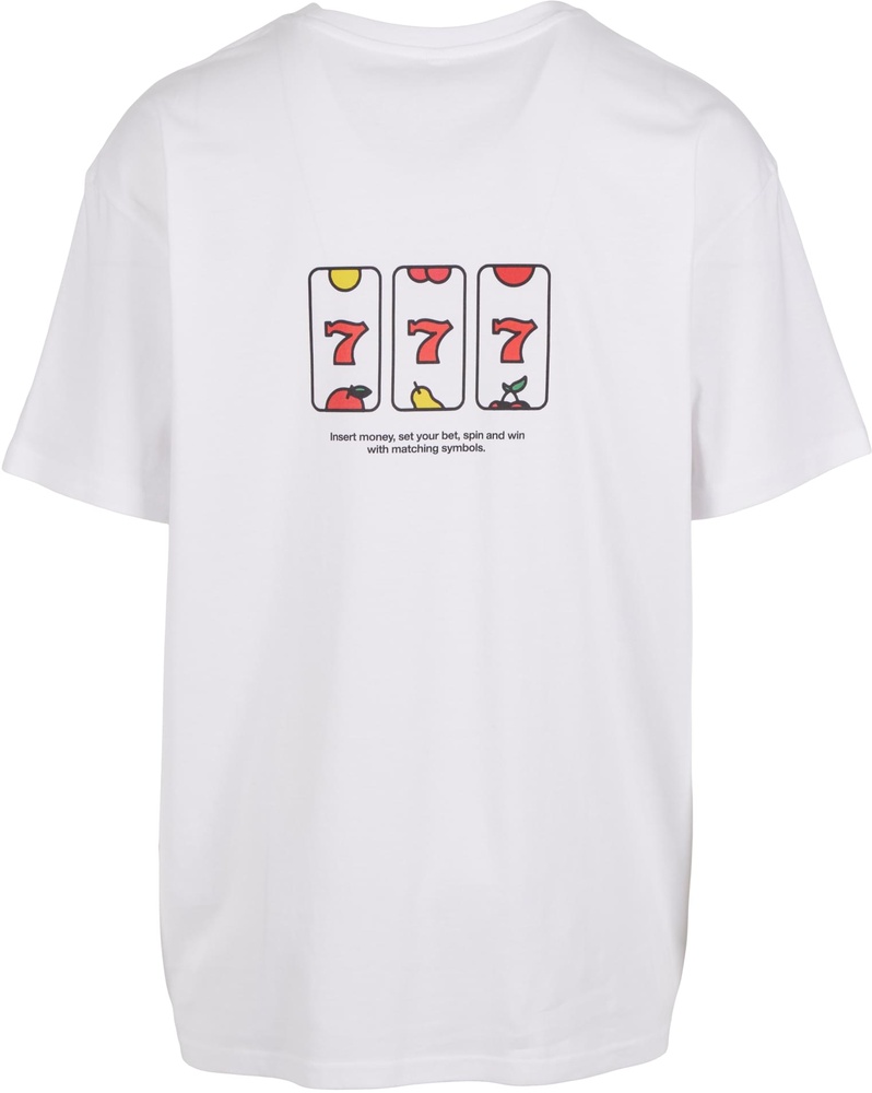 MTUpscaleT-ShirtEverySpinWinsOversizeTeeMT3458White-3XL