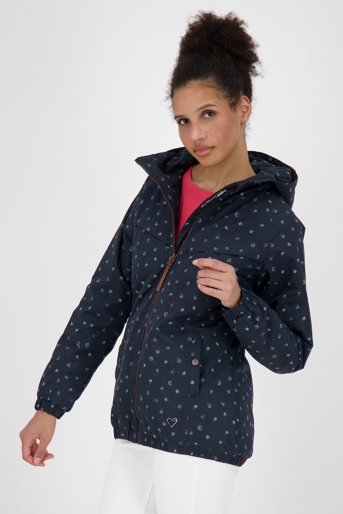 AlifeKickinDamenJackeBlackMambaAKBJacketMarine