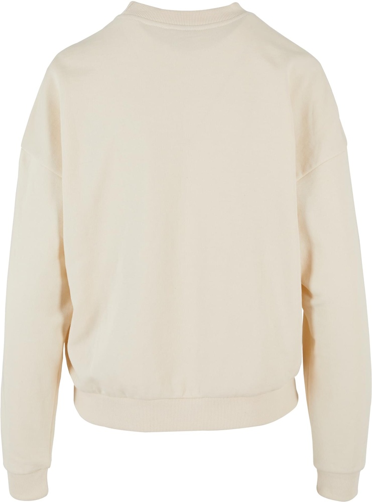 UrbanClassicsDamenPulloverLadiesOversizedLightTerryCrewneckTB6855Whitesand-3XL