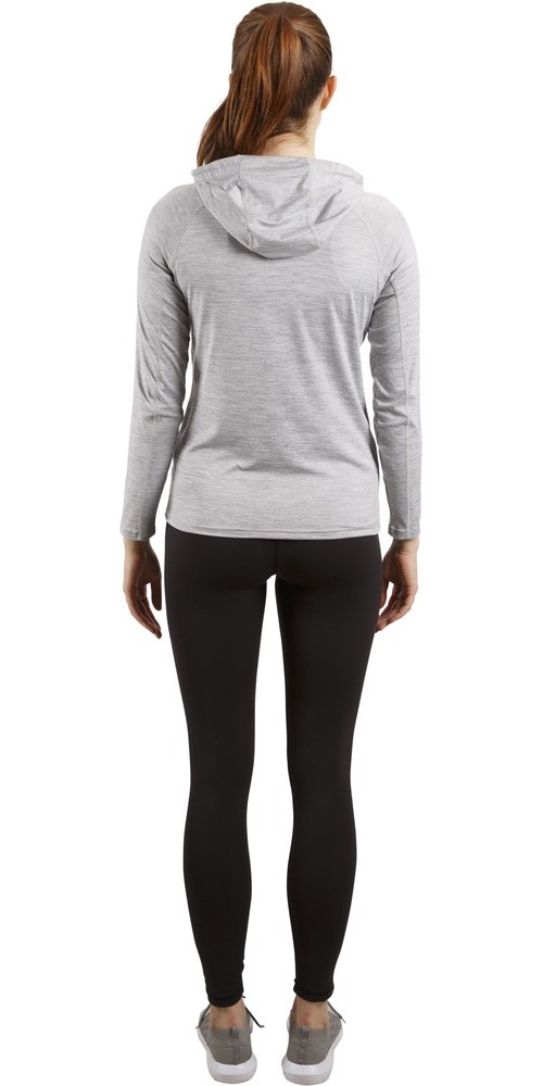 TrespassDamenHoodieSweatshirtHattie-FemaleActiveHoodiePlatinumMarl-XXS