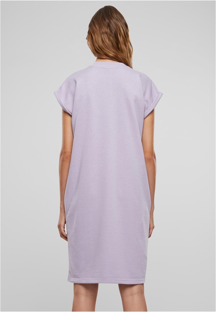UrbanClassicsDamenKleidLadiesLightTerryDressTB6856Dustylilac-3XL