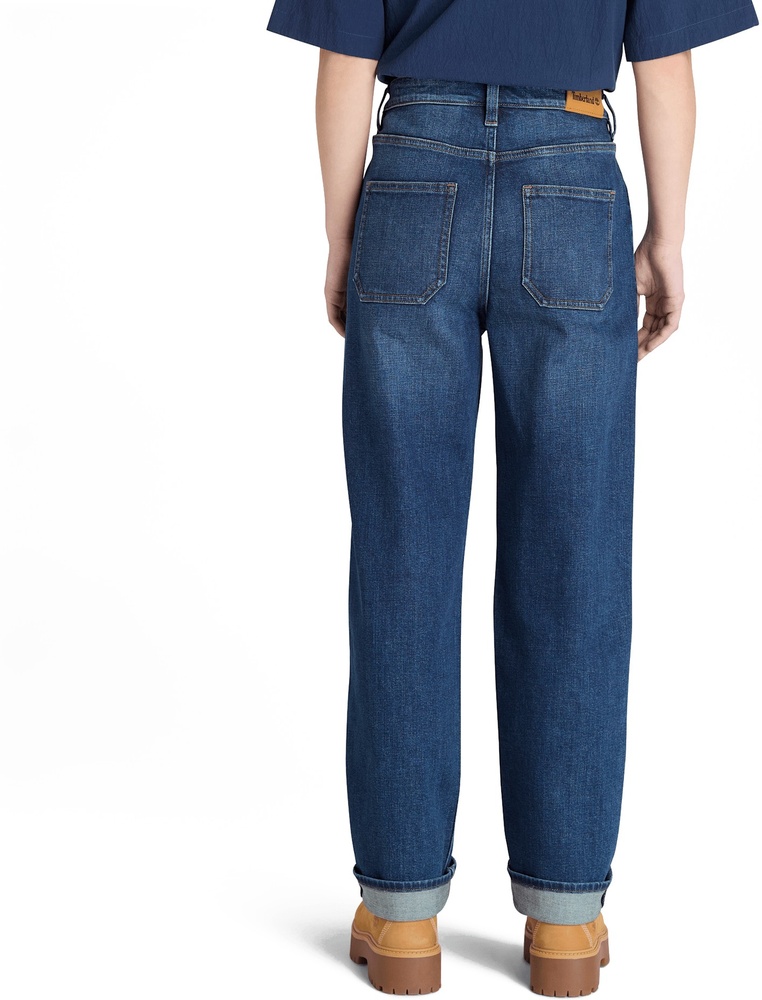TimberlandDamenJeansStraightDenimPantsTB0A66NBSlateBlue-W25-L32