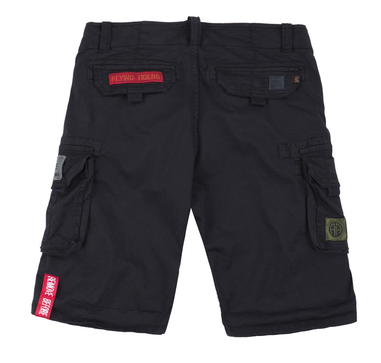 AlphaIndustriesCrewShortPatchShortsHoseBlack