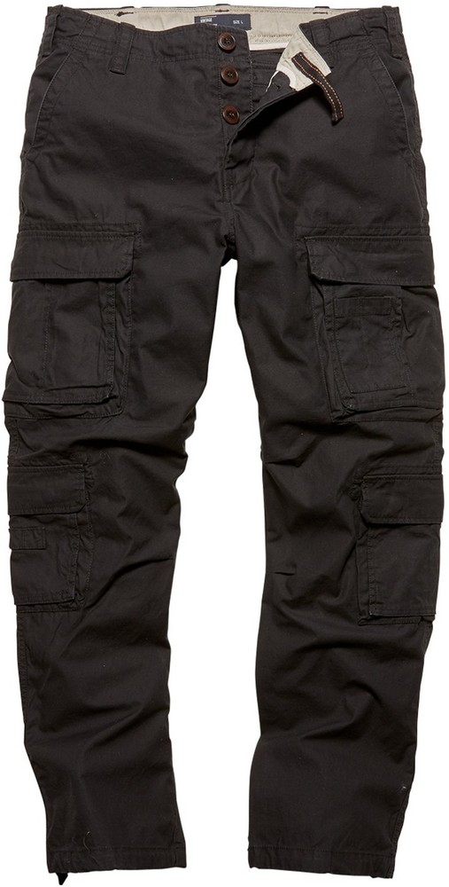VintageIndustriesCargohosePackPantsBlack-XS