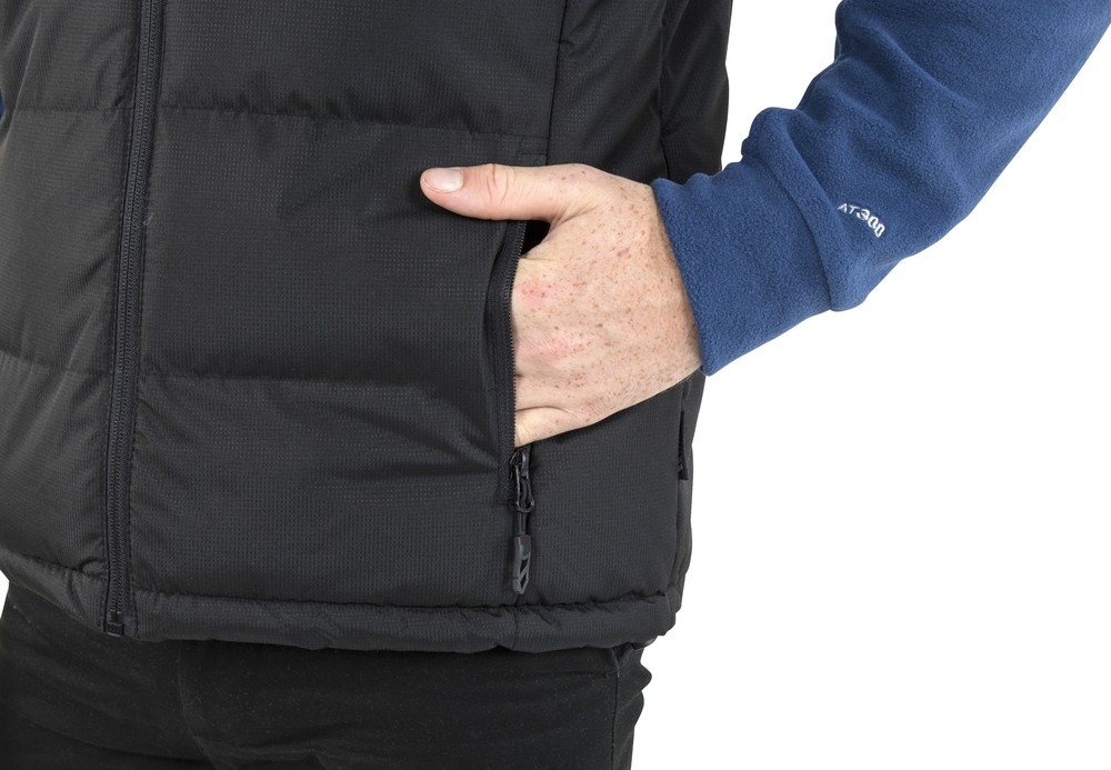 TrespassWesteClasp-MalePaddedGiletBlack-XS