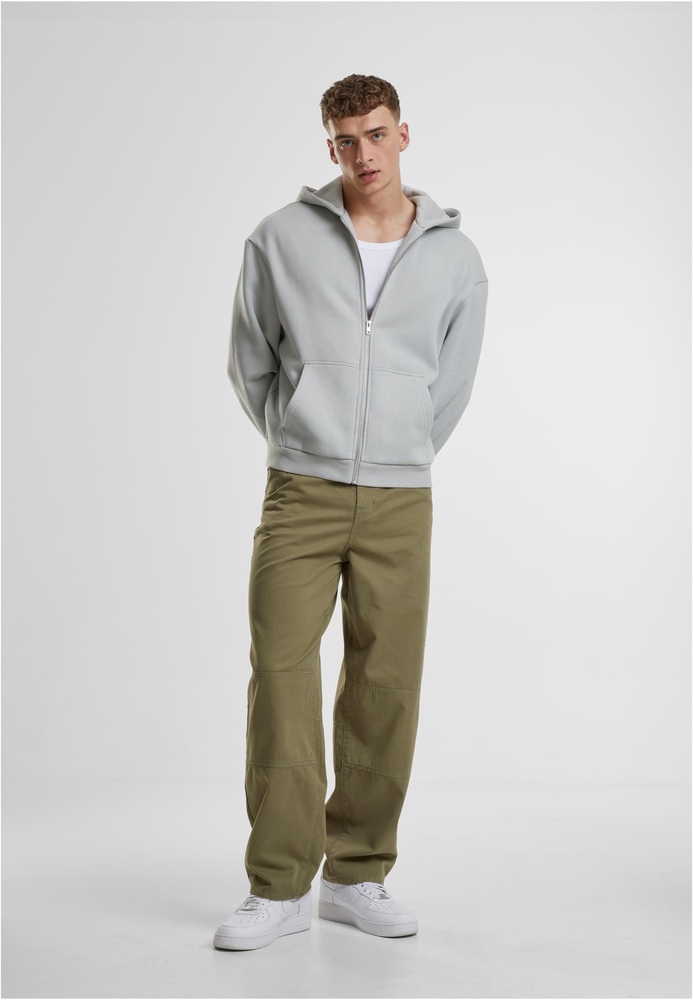 UrbanClassicsFluffyZipHoodyTB7284Lightasphalt-3XL