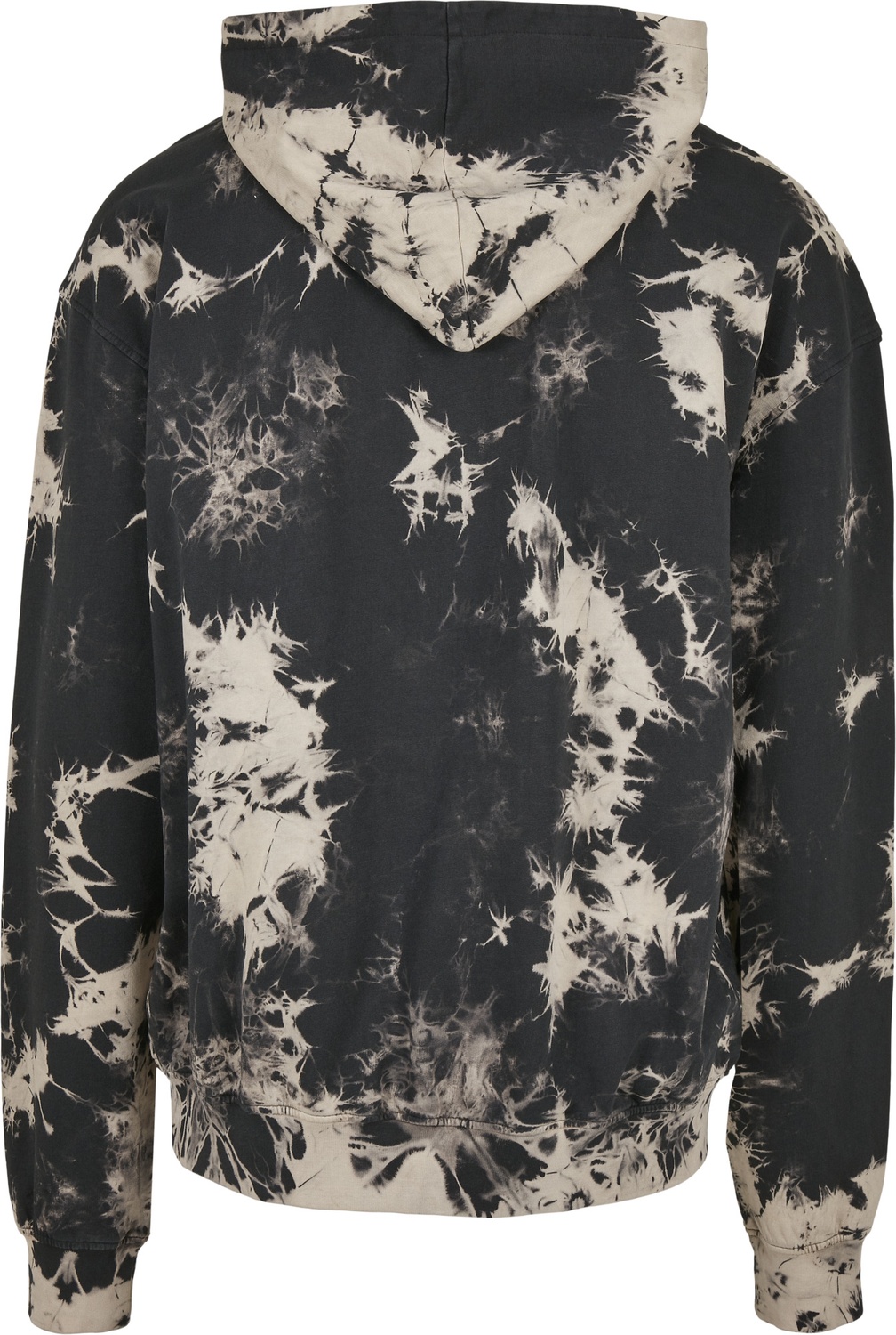 UrbanClassicsSweatshirtBleachedHoodyBlack