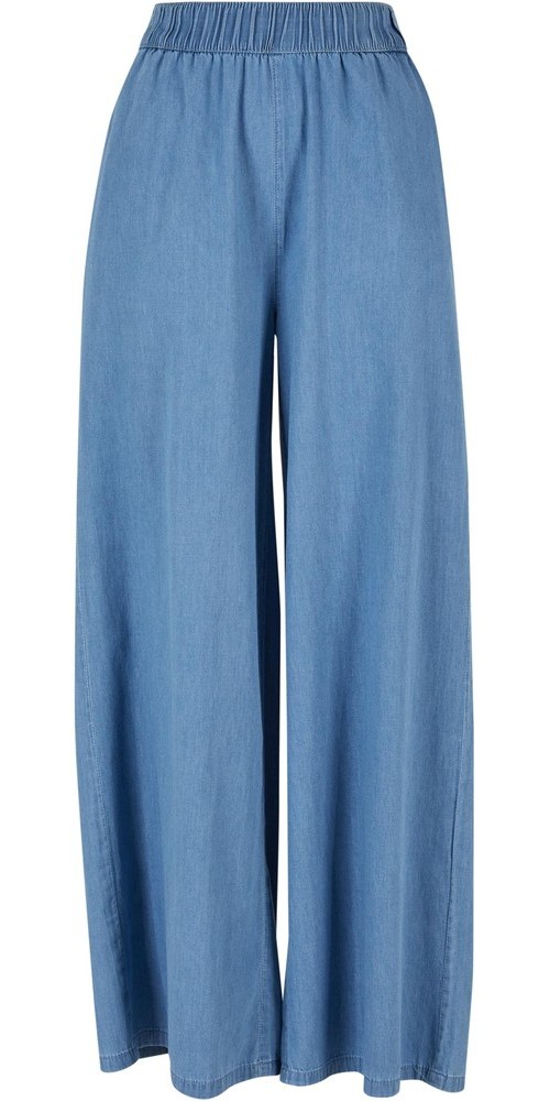 UrbanClassicsDamenJeansLadiesLightDenimWideLegPants