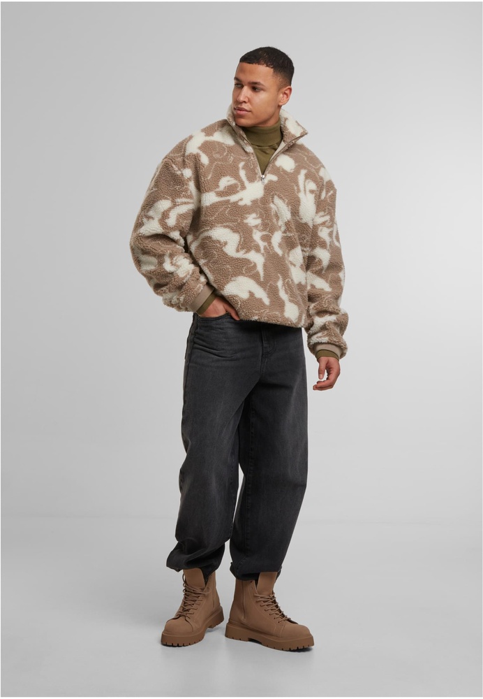 UrbanClassicsOversizedPatternTeddyTroyerTB8024Sandswirl-3XL