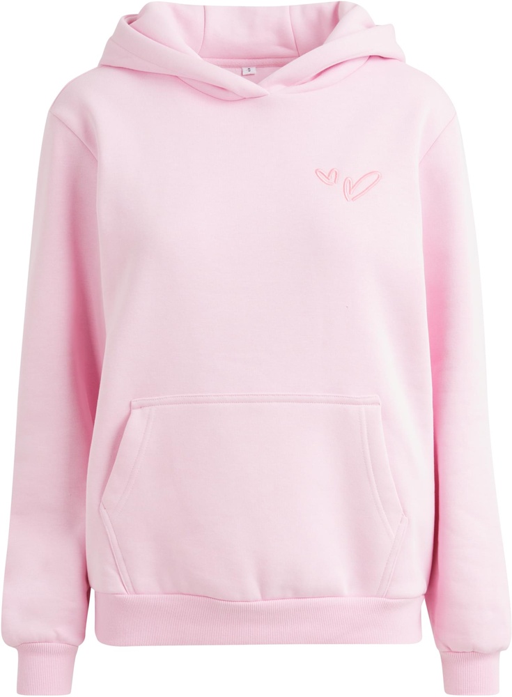 MissTeeDamenHeartSignsEmbLadiesFluffyHoodyMST322