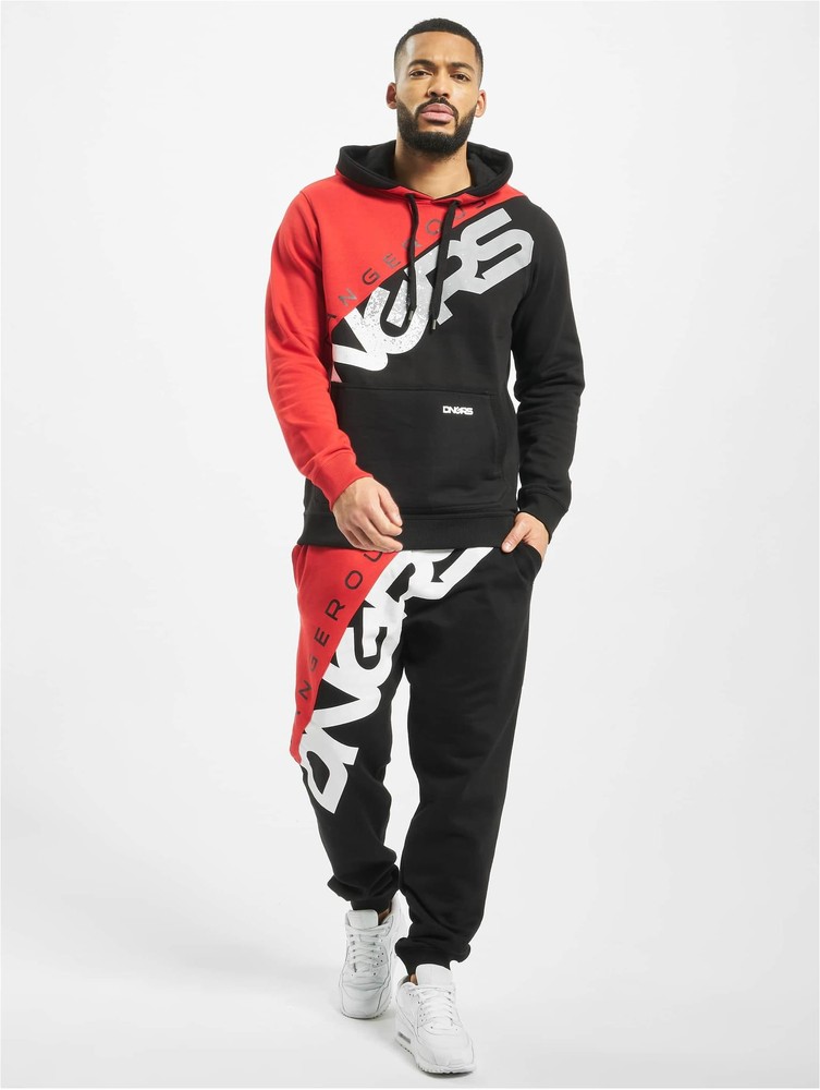 DangerousDNGRSSweatshirtProtelesHoodyBlackRed-3XL