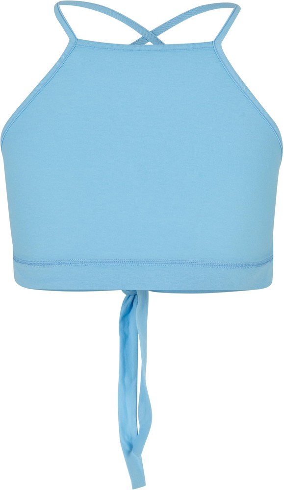 UrbanClassicsDamenLadiesTriangleTopBalticblue-3XL