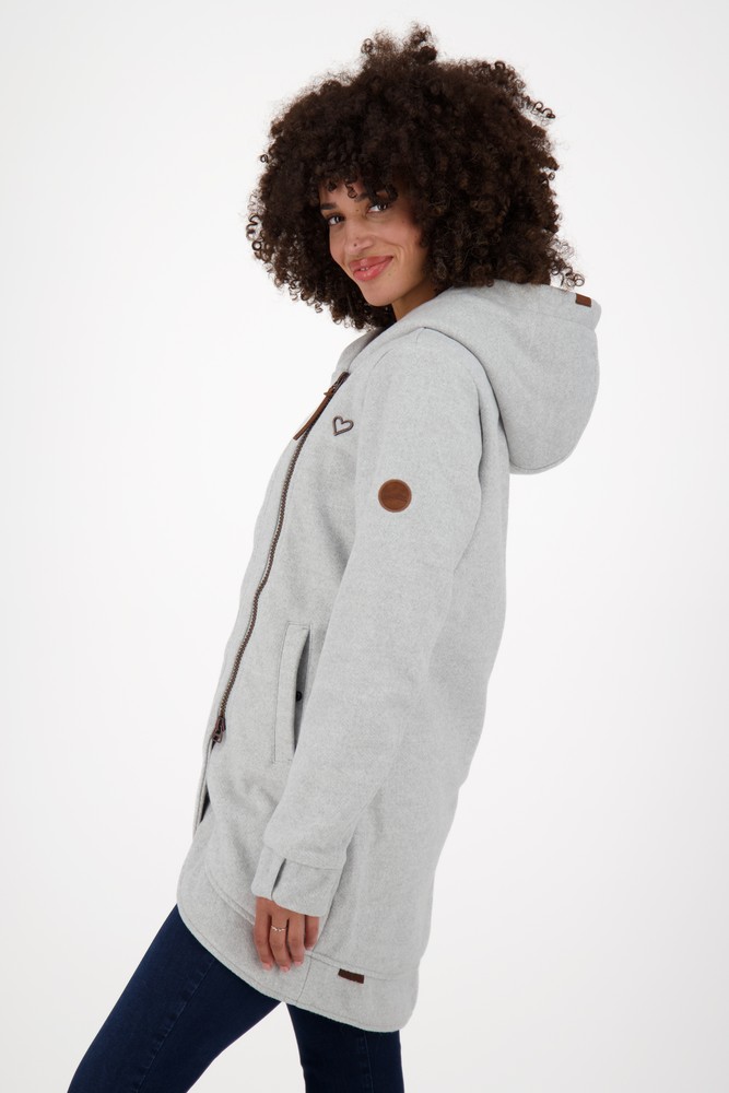 AlifeKickinDamenParkaJackeCarlottaAKJCoatSteal-2XL