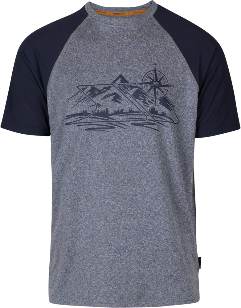 TrespassT-ShirtFullmerAdventureTshirtNavyMarl-XXS