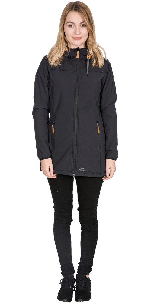 TrespassDamenJackeKristen-FemaleSoftshellJktTp75Black-4XL