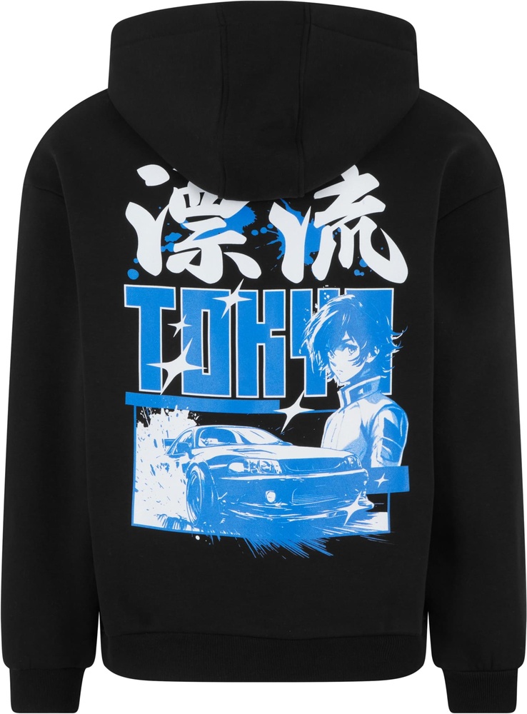 MisterTeeTokyoDriftingFluffyHoodyMT3659