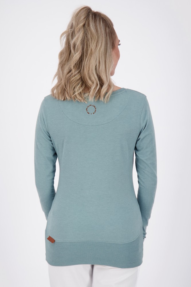AlifeKickinDamenConnyAKALongsleevePacificMelange-2XL