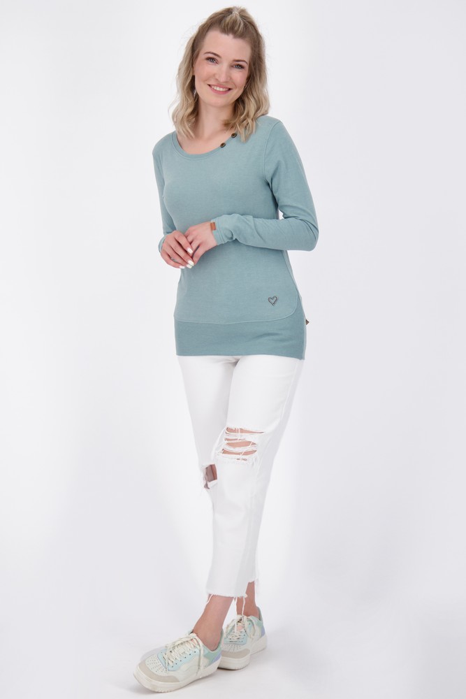 AlifeKickinDamenConnyAKALongsleevePacificMelange-2XL