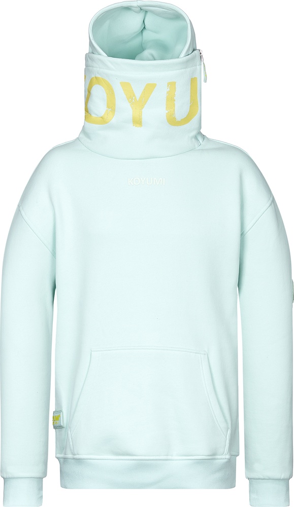 KoyumiHoodieFreeyourNeckKOYM-2322IceIceGreen-L