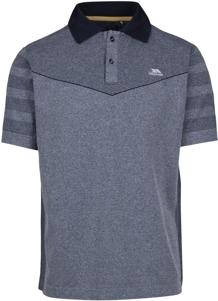 TrespassPoloShirtNab-ActivePoloT-Shirt-Tp-75NavyMarl-XXS