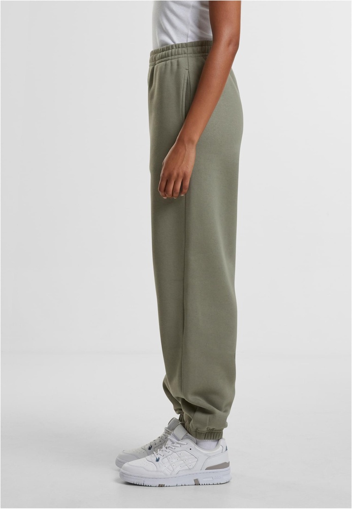 UrbanClassicsDamenLadiesFluffySweatpantsTB7107Paleolive-3XL