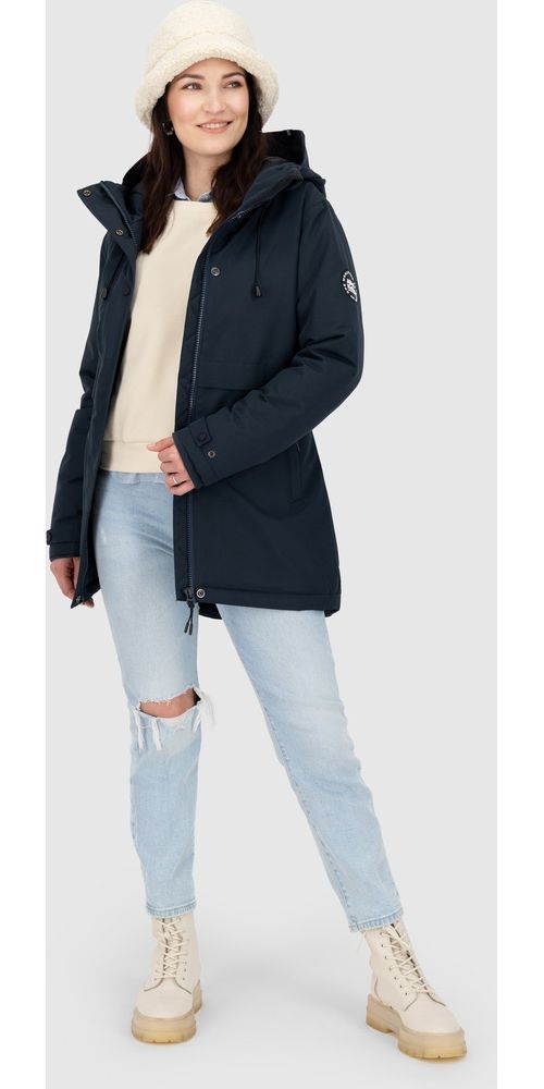 AlifeKickinDamenWinterjackeMarlyAKAFunctionJacket11400-9999Marine-L