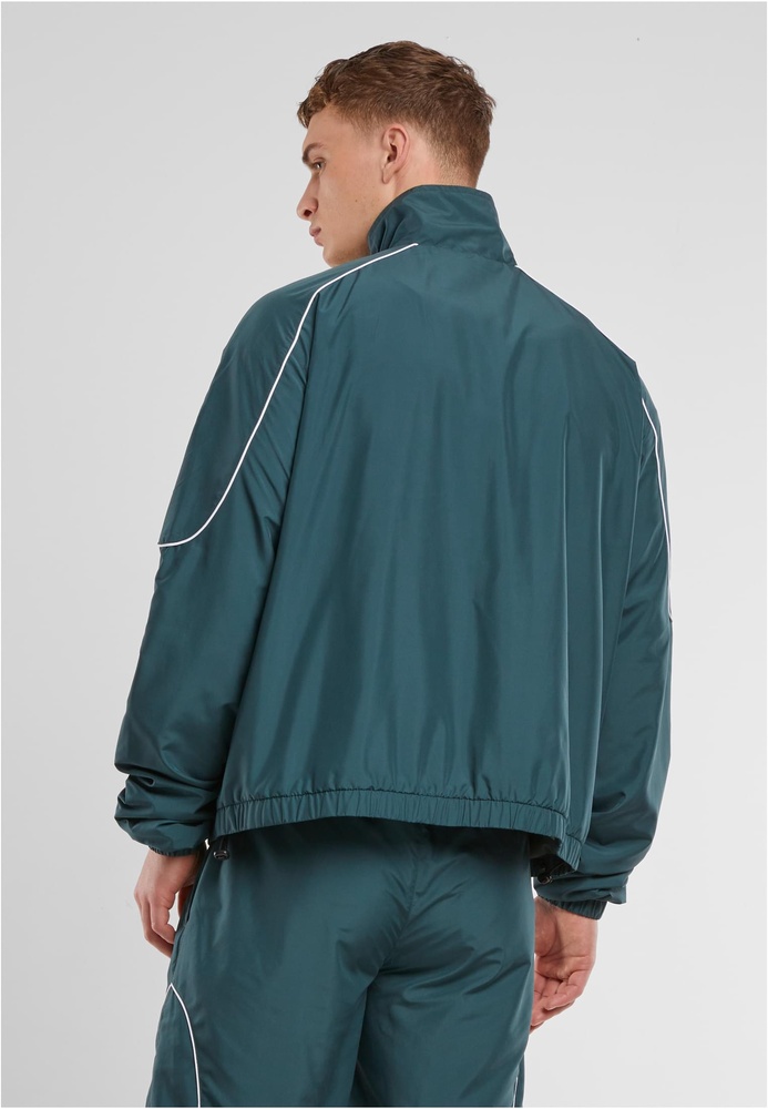 UrbanClassicsTrainingsjackePipedPanelTrackjacketTB7379Bottlegreen-3XL