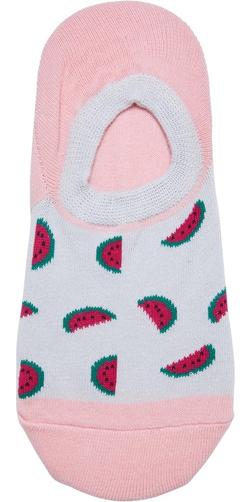 UrbanClassicsRecycledYarnInvisibleSummerSocks4-PackMulticolor