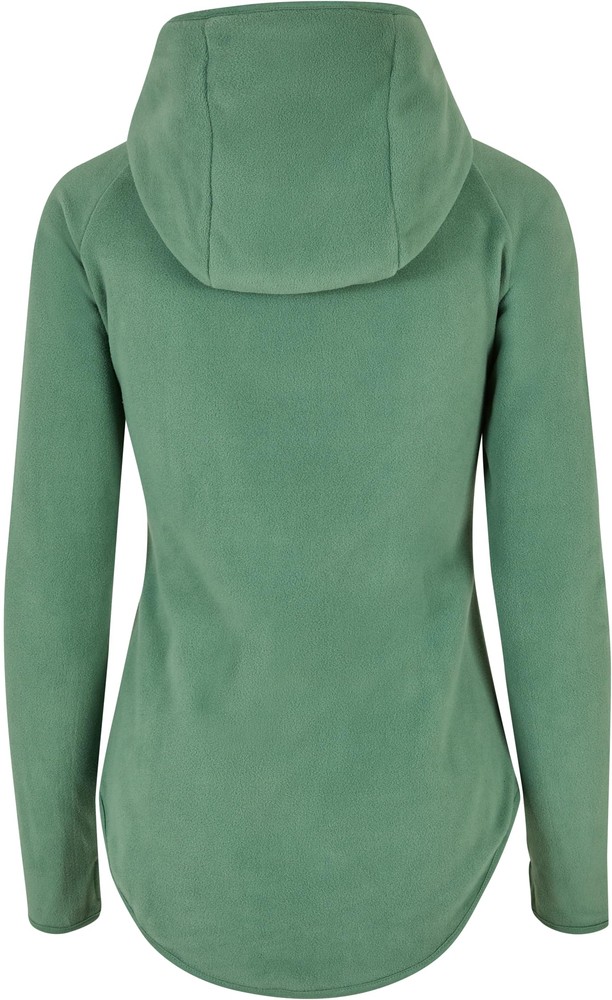 UrbanClassicsDamenSweatshirtLadiesPolarFleeceZipHoodySalvia-3XL
