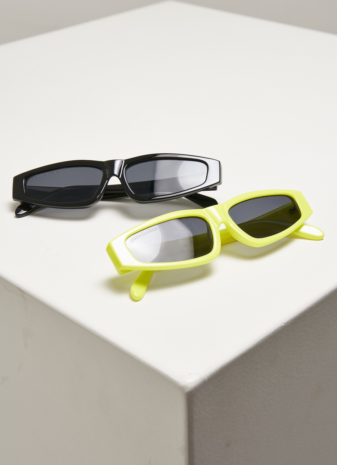 UrbanClassicsSonnenbrilleSunglassesLefkada2-PackNeonyellowBlack