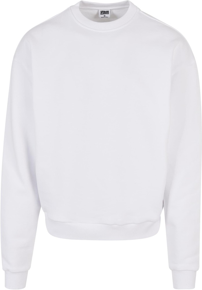 UrbanClassicsSweatshirtUltraHeavyCrewWhite-3XL