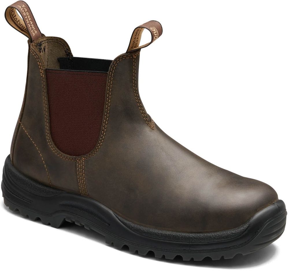 BlundstoneStiefel196BrownLeatherSafetySeries