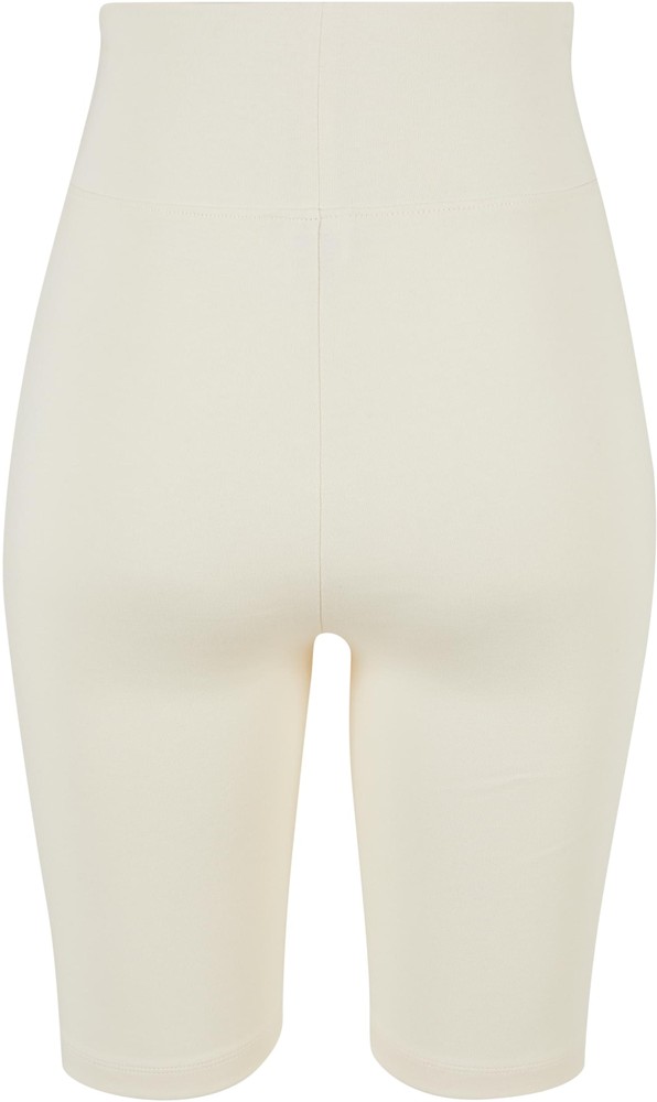 UrbanClassicsDamenLadiesHighWaistCycleShortsWhitesand-3XL
