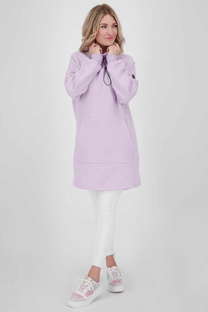 AlifeKickinDamenSweatkleidBabsiAKASweatdressOrchidMelange