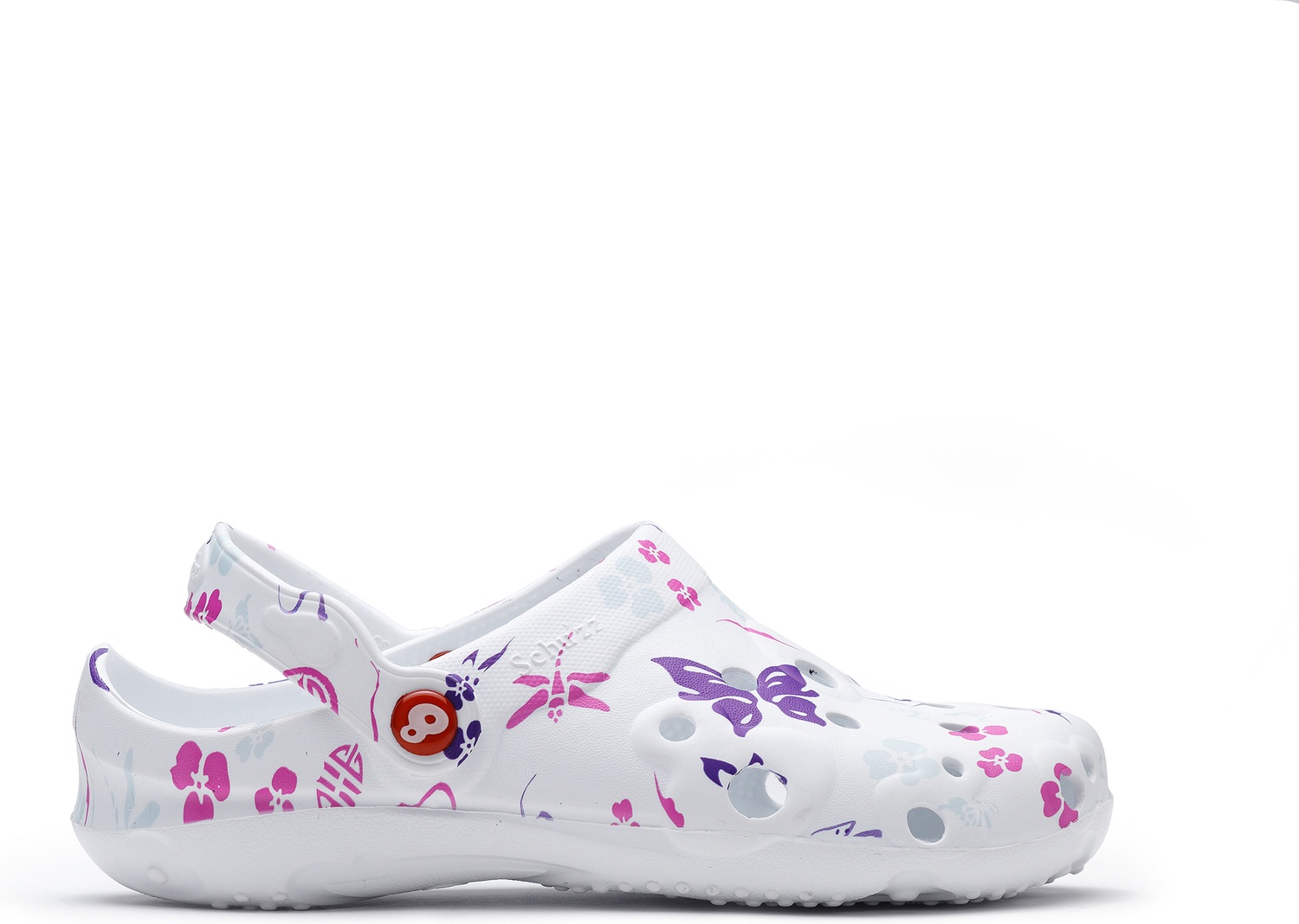 SchuzzSchuzzDamenClogBadeschuheGlobuleFemmeimprimLibellulepapillonMulticolor-36