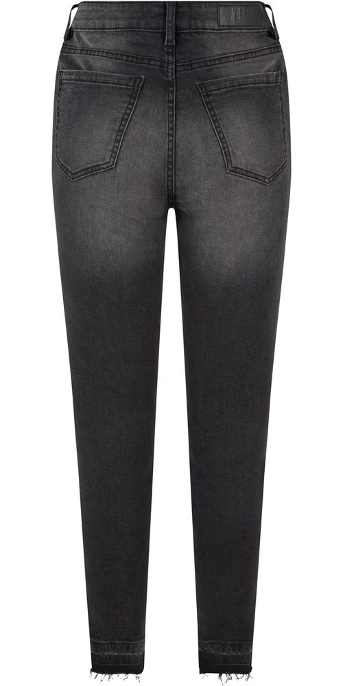UrbanClassicsDamenLadiesSkinnyHighWaistOpenHemJeansTB6865