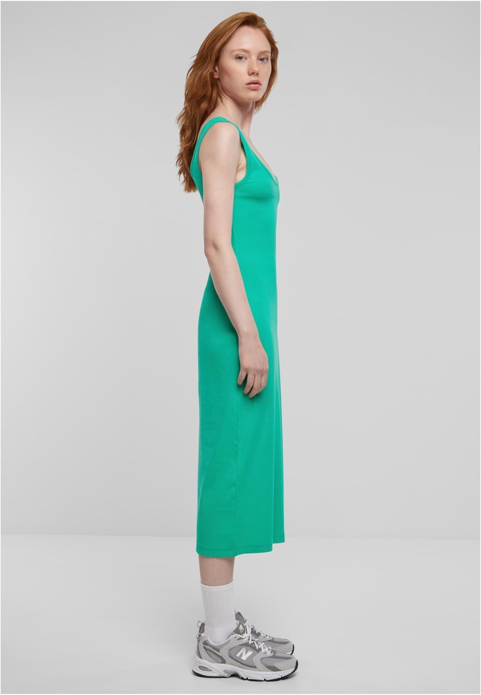 UrbanClassicsDamenKleidLadiesRibTopDressTB6190Ferngreen-3XL