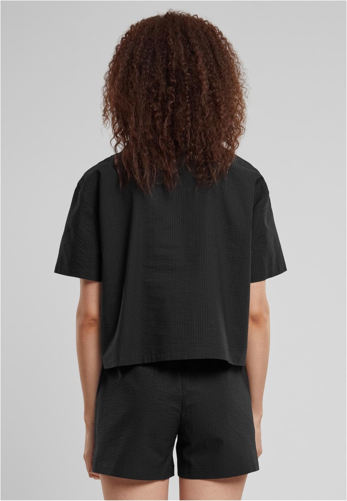 UrbanClassicsDamenHemdLadiesSeersuckerShirtTB6181