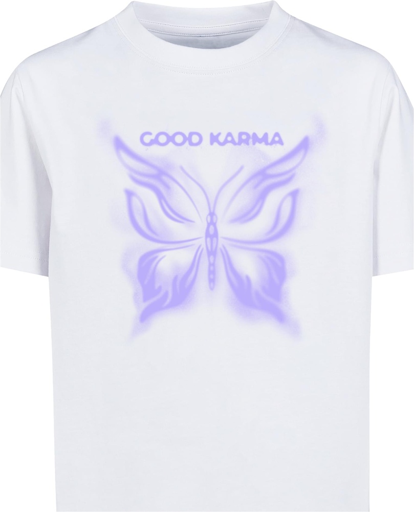 MisterTeeKinderT-ShirtGoodKarmaButterflyTeeMTK291