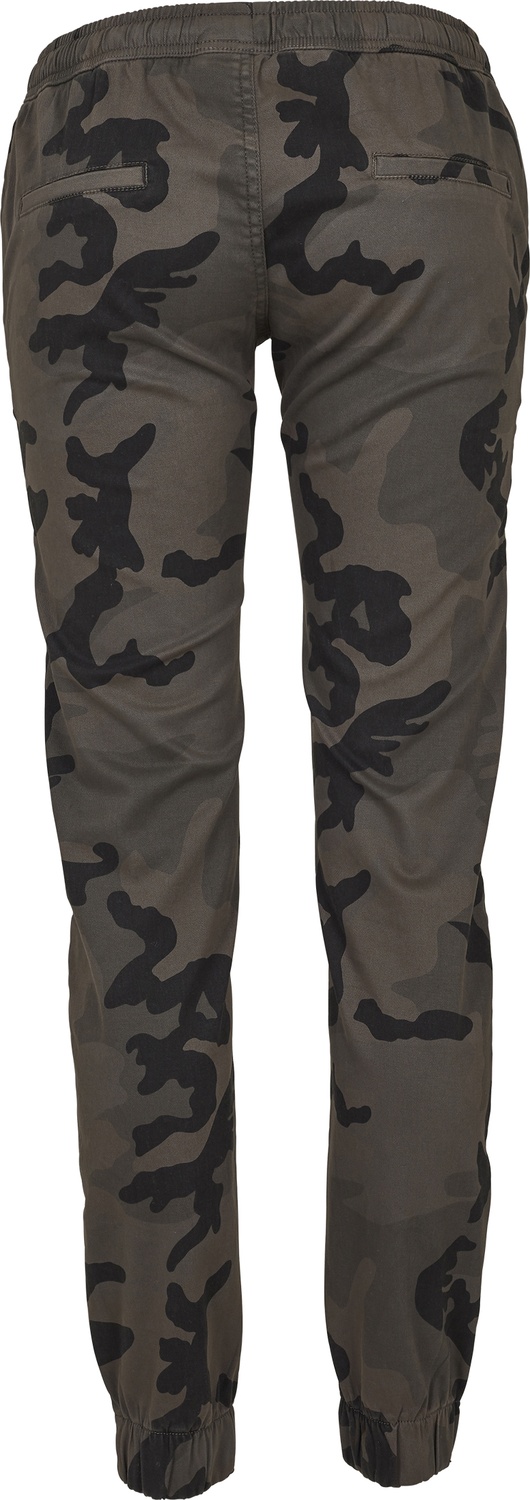 UrbanClassicsDamenHoseLadiesCamoJoggingPantsDarkCamouflage-3XL