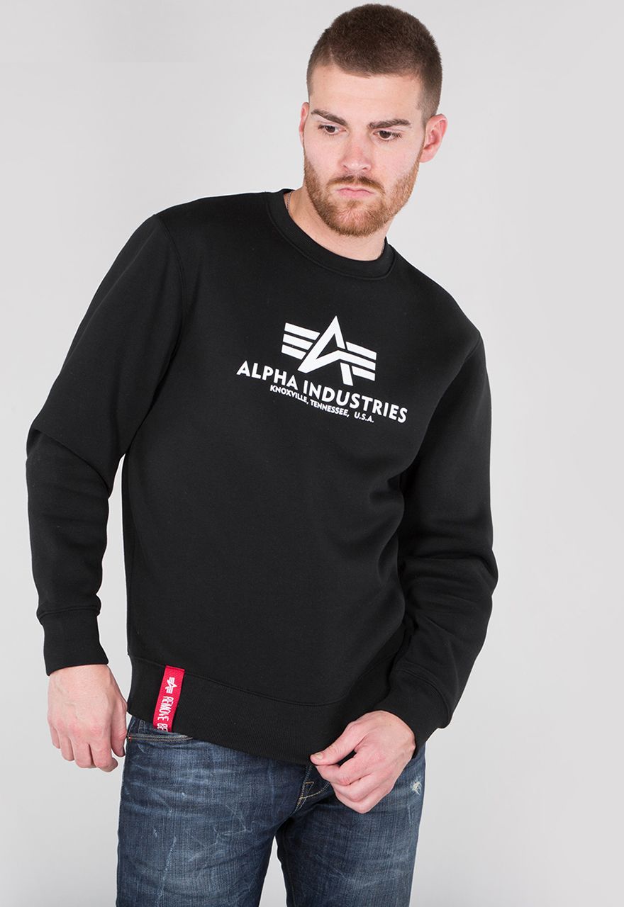 AlphaIndustriesBasicSweaterBlack-2XL