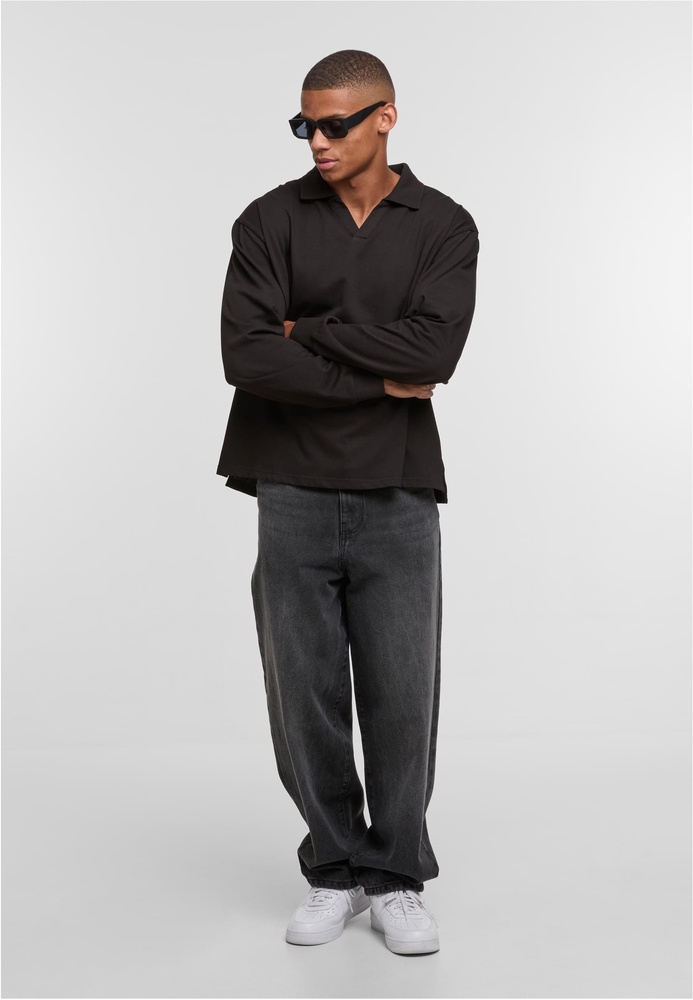 DEFCollarLongsleevesDFLS030Jetblack-L