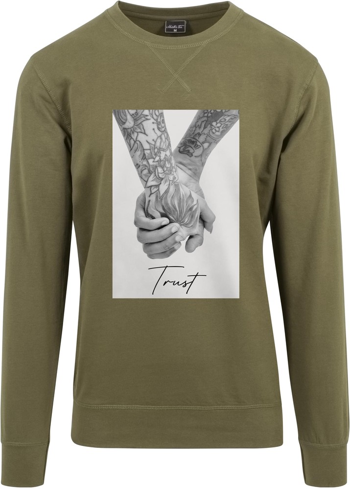 MisterTeeTrust20CrewneckOlive-L