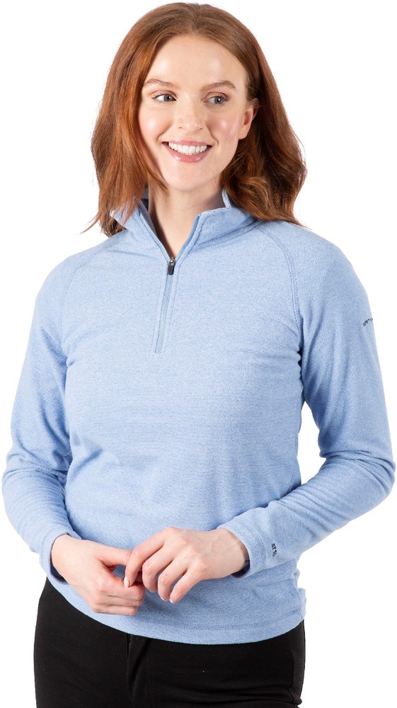 TrespassDamenFleecejackeFleecepulloverMeadows-FemaleFleeceAt100DenimBlue-S