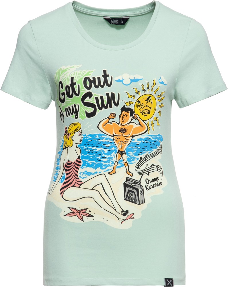 QueenKerosinDamenClassicT-ShirtGetoutofmysun