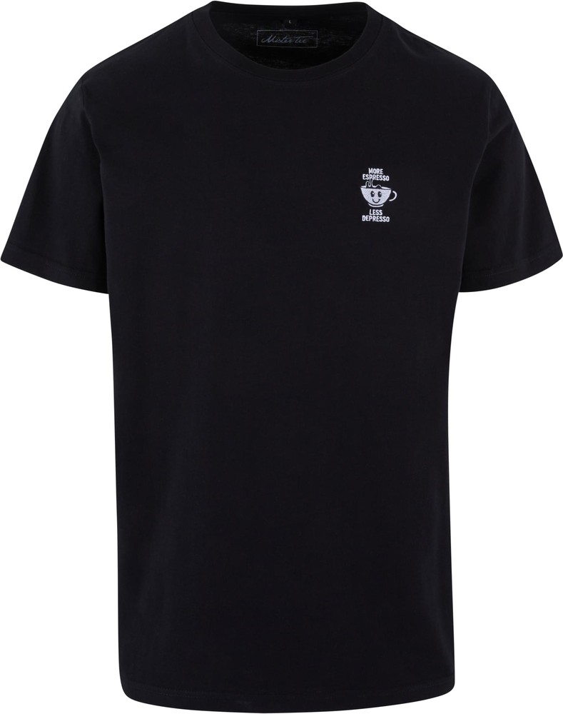 MisterTeeT-ShirtMoreEspressoLessDepressoTeeEMB